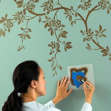 Рисунки по стените в детската стая - снимка на интересни идеи и правила за избор на цвят при боядисване си