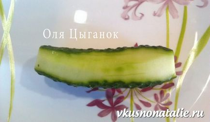 Rolls у дома с краставица и сьомга - рецепта от читател Олга