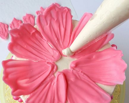 Шоколадова торта цветя със собствените си ръце майсторски клас със снимки