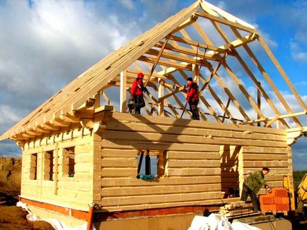 Строителство на къщи от дървен материал, проекти