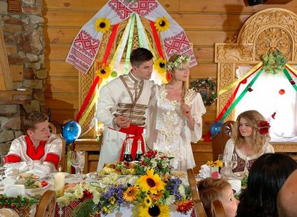 Сватба в български стил - добър сценарий с традициите и състезания
