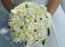 Сватбени цветя