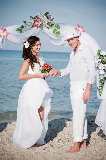 Сватба Style - булка в гръцки стил
