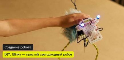 Схема как да се направи проста робот с ръцете си