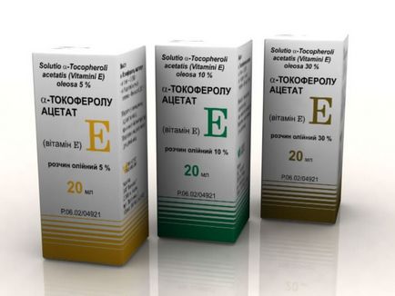 Токоферол ацетат - указания за използване, описание на наркотици и указания за употреба