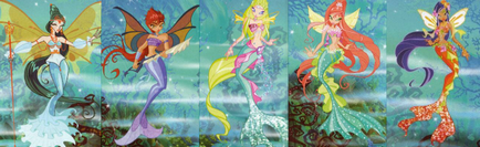 Урок рисуване русалки в стила на Winx (рисуване урок по русалка стил Winx) Урок рисуване русалки в стила на Winx