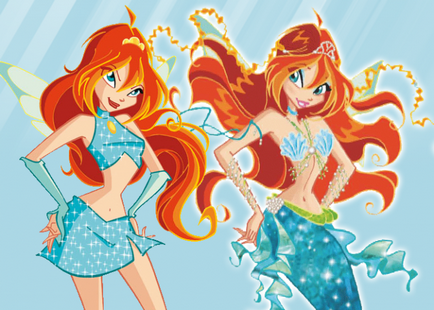Рисуване Урок русалки в стила на Winx (рисуване урок) Урок рисуване русалки в стила на Winx