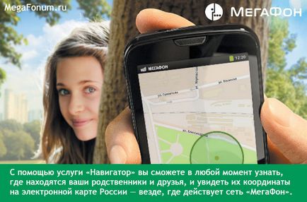 Service Navigator по мегафона