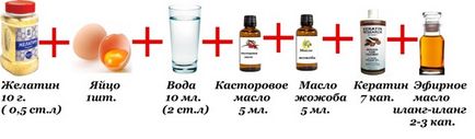 Изправянето на желатин в домашни прегледи, рецепти