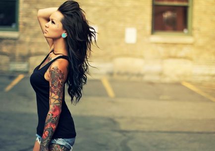 Въпроси, които не се определят момичето с татуировка