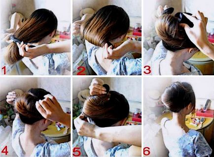 Hairpin въжеиграч как да се използват и да направи прически със собствения си ръце, фото и видео инструкция