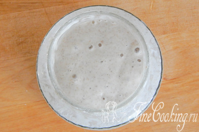 Квасът на брашно - рецептата със снимка