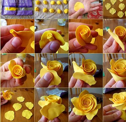 Цветя от пластмаси майсторски клас