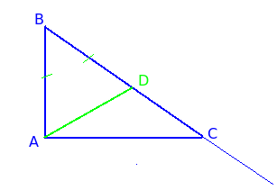 Как да се докаже, че триъгълникът е правоъгълен