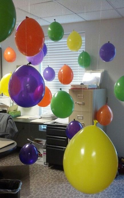 Как да украсят офиса на рождения ден
