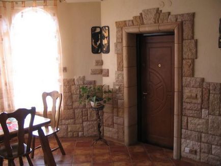 Декорация на стените с декоративен камък