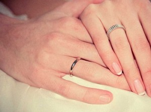 Изгубени годежен пръстен поличба