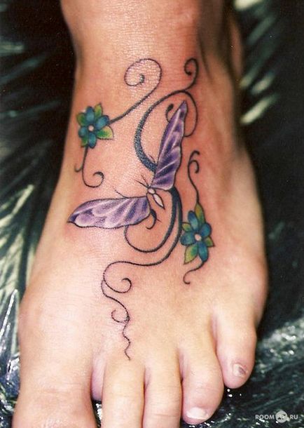 Татуировка пеперуди, които означават