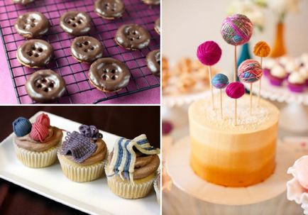16 чудесни десерти под формата на шевни консумативи