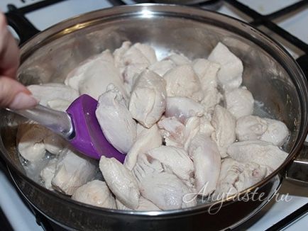 Chakhokhbili пиле грузински стъпка рецепта със снимки, как да се готвя с
