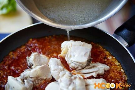 Chakhokhbili с пилешко - стъпка по стъпка рецепта със снимки, как да се готвя грузински