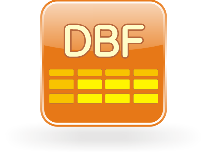 Откритият DBF-файлът е най-простото решение