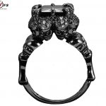 Черен камък (50 снимки) колиета и пръстени с полускъпоценни, както се нарича пръстен, списъкът на бижута