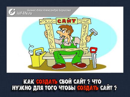 Какво е необходимо, за да се изгради един сайт