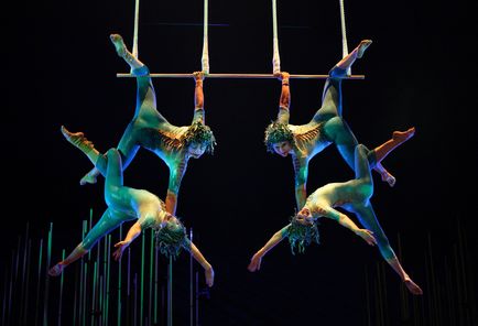 Цирк дьо Солей - историята на най-известния цирк - най-добрата снимка!