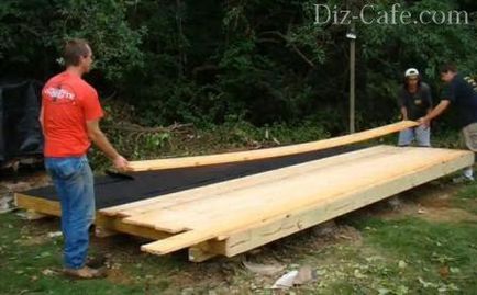 Дървена игра къща със собствените си ръце, как да се изгради