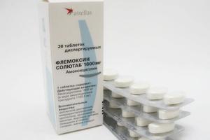 Flemoksin soljutab като лечение с антибиотик за възрастни помага лекарството или не