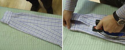 Как да се изгладят риза ръкав, съвети