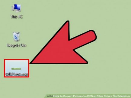 Как да конвертирате снимка в JPEG или друг формат на изображението, новодошлия