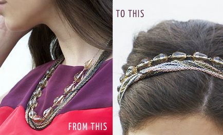 Как да се определи косата си модни 6 превръзки по главата си с ръце