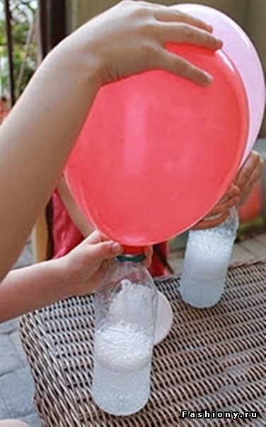 Изкуствено хелий балон без хелий у дома