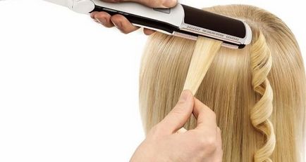 Как да се навива за изправяне на косата