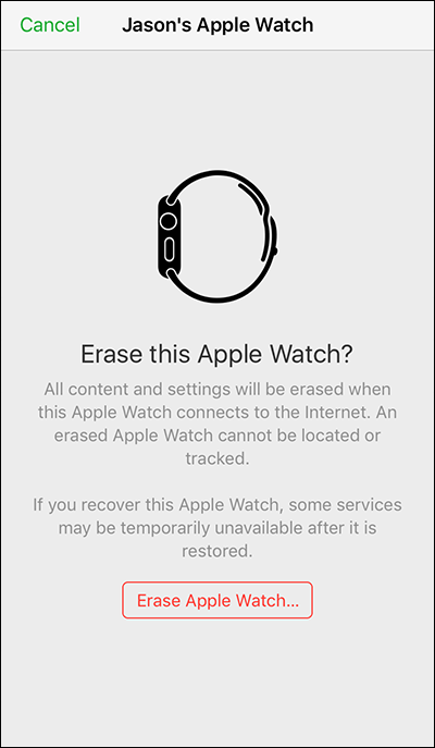 Как да намерите изгубен ябълка-часовник, то-Lenta
