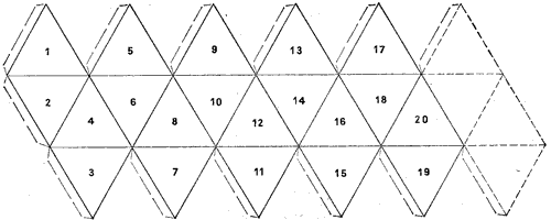 Как да се направи постепенно icosahedron от хартия