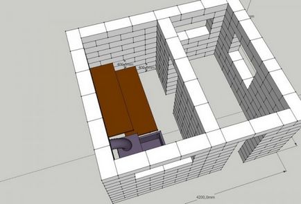 Как да се изгради една сауна от тухлена със собствените си ръце, изграждане на тухлена банята инструкция, фото и