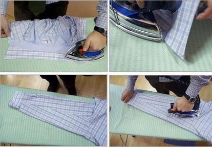 Как да риза с инсулт мъже с дълъг ръкав и кратки клипове