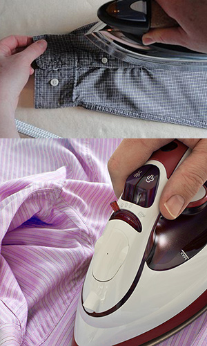 Как да се изгладят риза с дълъг ръкав, нова Domostroj
