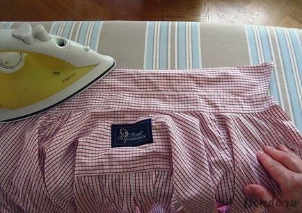 Как да се изгладят риза с дълъг ръкав или къс