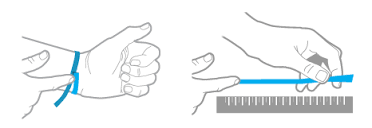 Как да се измери големината на китката - Masters панаир - ръчна изработка, ръчно изработени