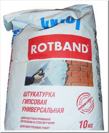 Как да се мазилка по стените и тавана, без мазилка маяци като Rotband без маяци (стената) Как да се мазилка по стените и тавана, без мазилка маяци като Rotband без маяци