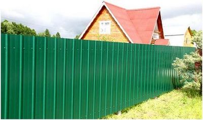 Как да инсталирате ограда от метални листове