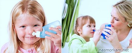 Как да се измие техника носа на бебето