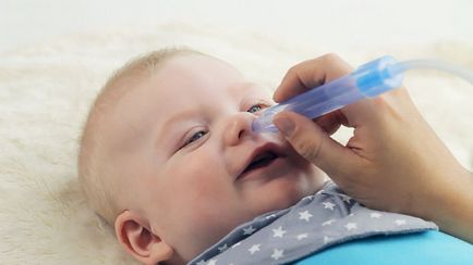 Как да се измие в носа измиване дома на бебето правилно
