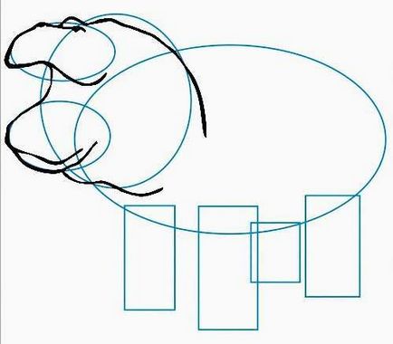 Как да се направи хипопотам на етапи, като просто и лесно да се направи с молив, писалка, или