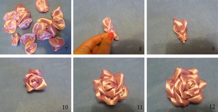 Как да се направи бърз панделка рози