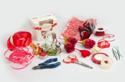 Как да си направим букет от бонбони със собствените си ръце майсторски клас за начинаещи